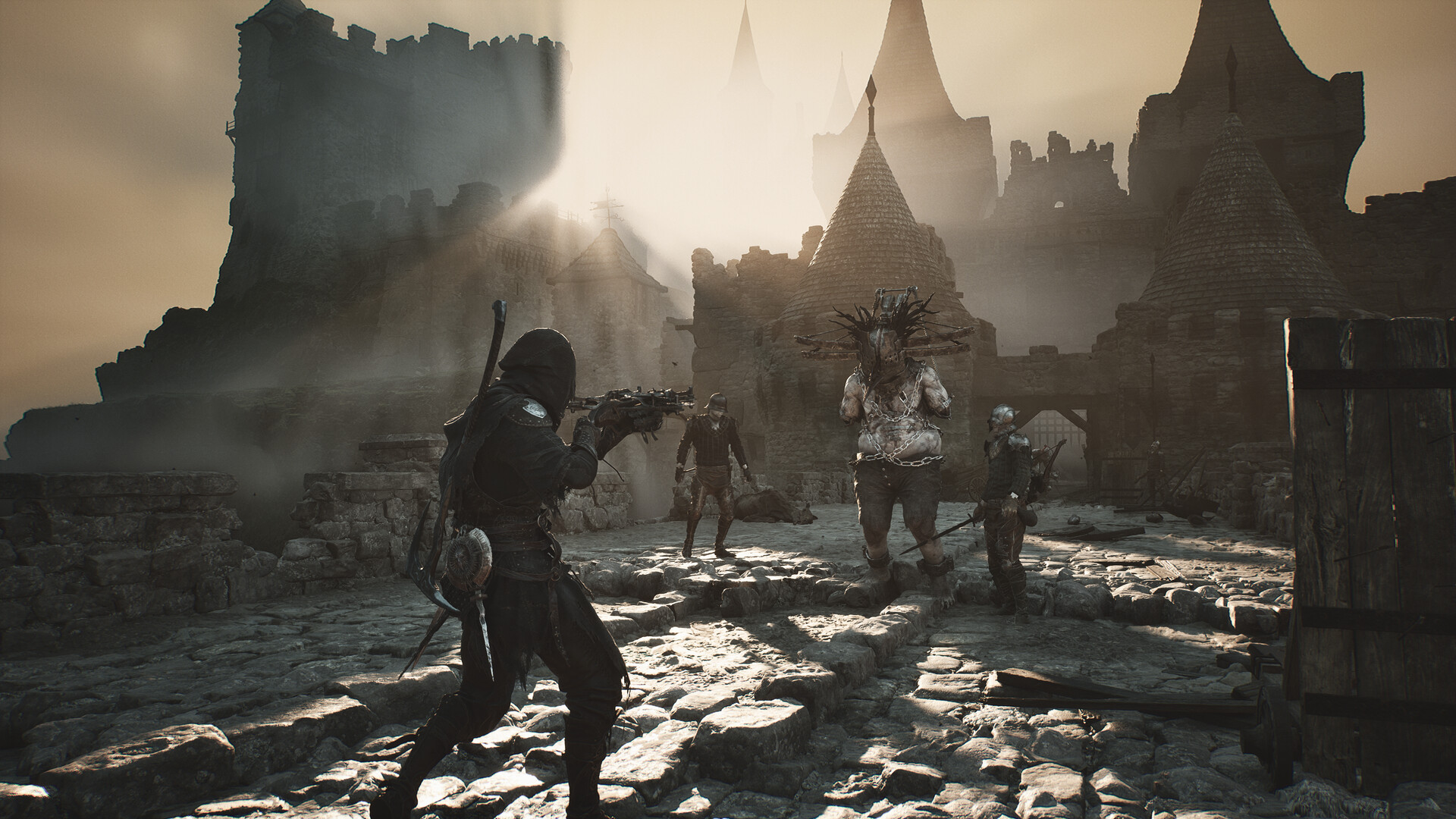 Mortal Shell II official screenshot. Eight shells, sixteen weapons, and over sixty dungeons make up the launch database. Image: Cold Symmetry / Playstack.