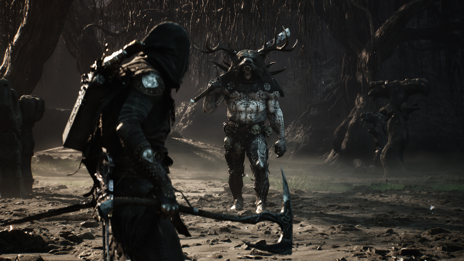 Mortal Shell II official screenshot. Critics praise the sequel's art direction and faster combat. Image: Cold Symmetry / Playstack.